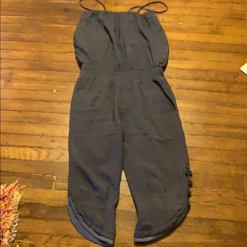 🌟Cute cotton capri  jumpsuit